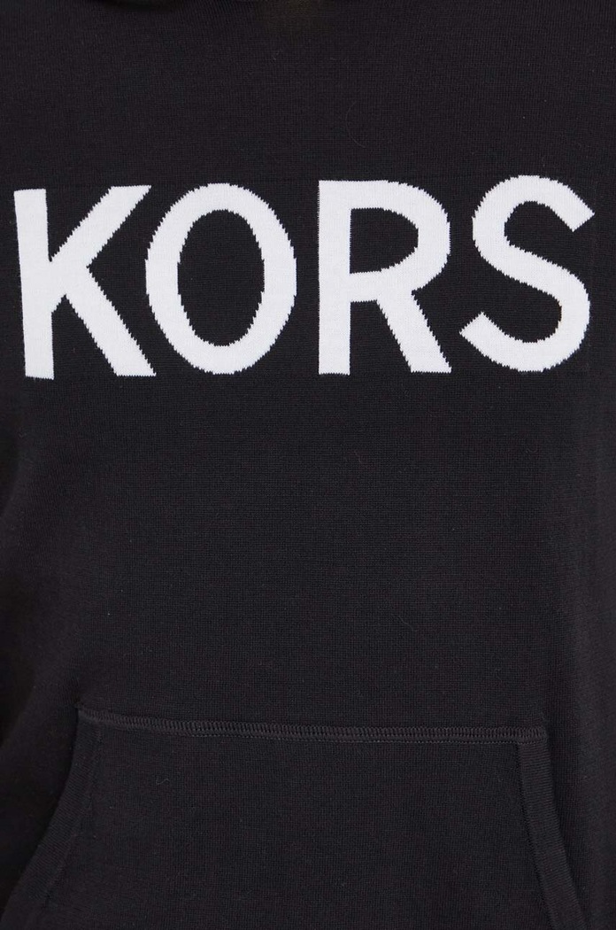 Michael Kors sweter bawełniany CR460AN469 czarny