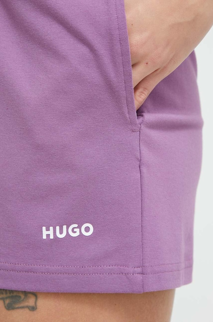 Šortky HUGO fialová 50490596