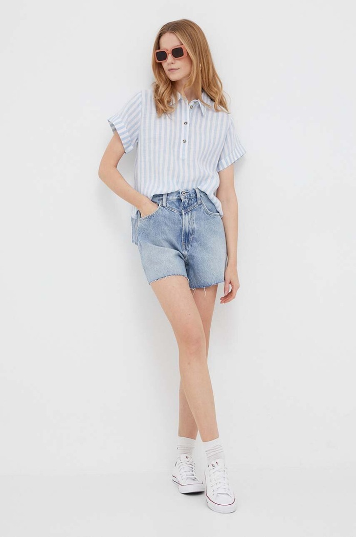 Traper kratke hlače Pepe Jeans RACHEL PL801001PF0.000 plava AW23