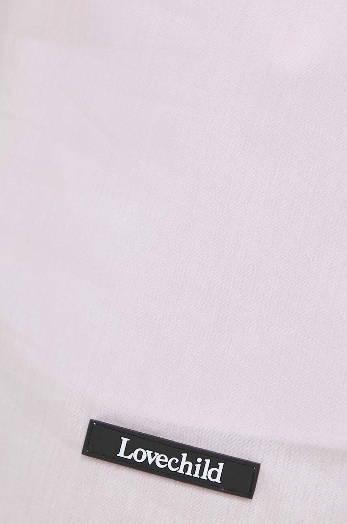 Lovechild pantaloni scurti din bumbac 5533384 roz
