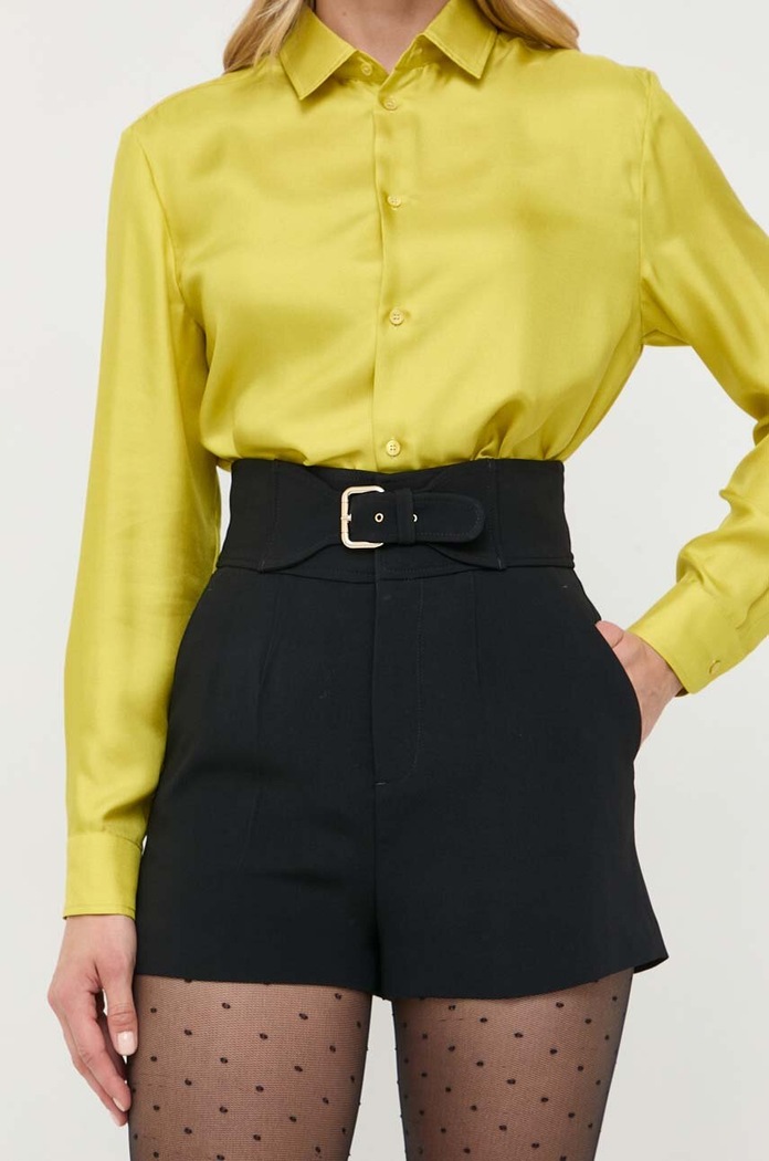 Red Valentino szorty z elastanem czarny 3R3RFJ402EU