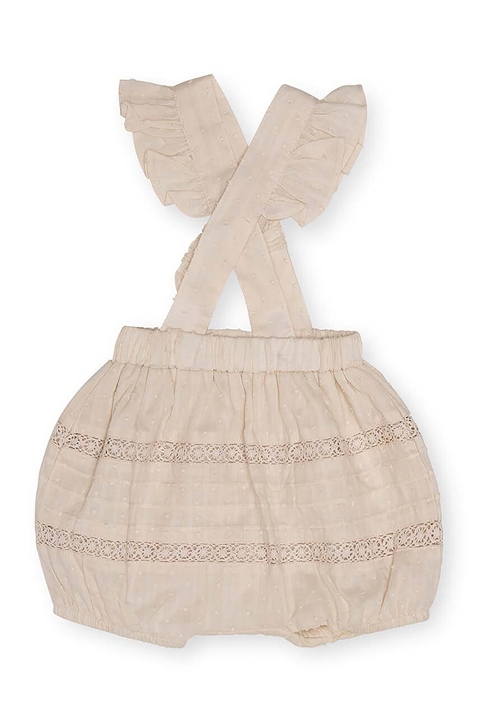 Kratke pamučne hlače za bebe That's mine 030592 bež AW23