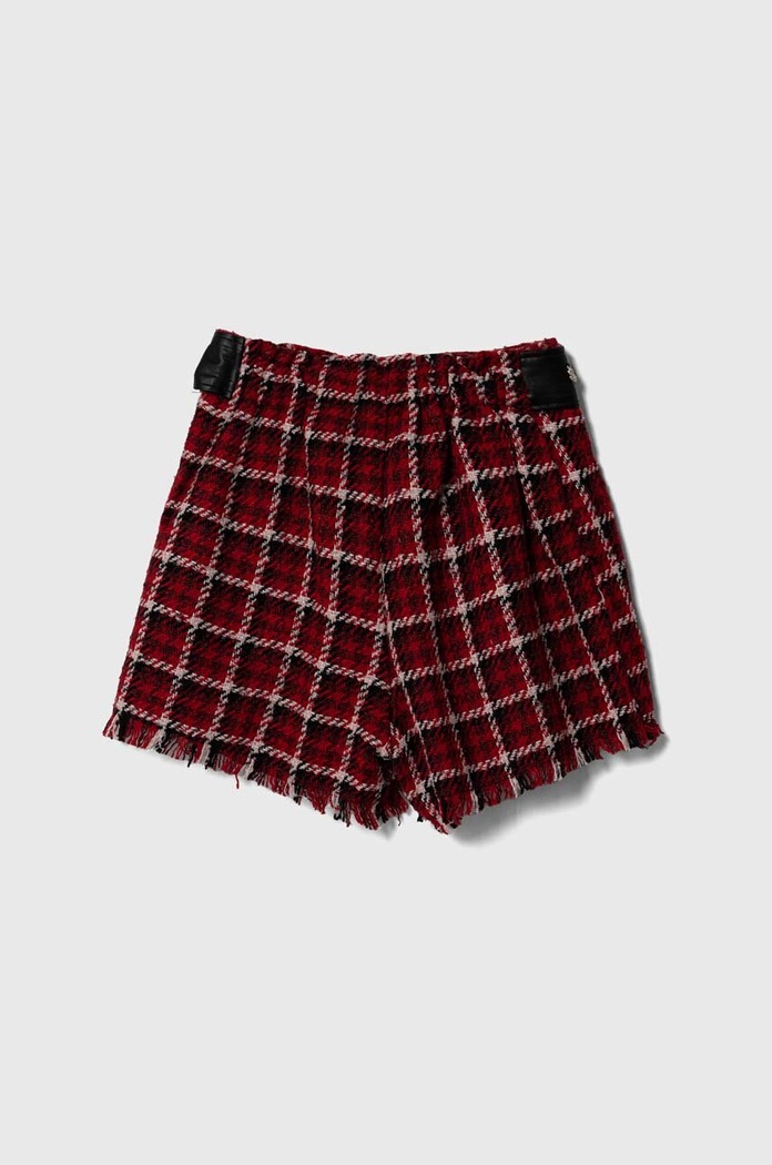 Παιδικό μάλλινο σορτς Sisley 41E0Y900N.G.SEASONAL κόκκινο AW23