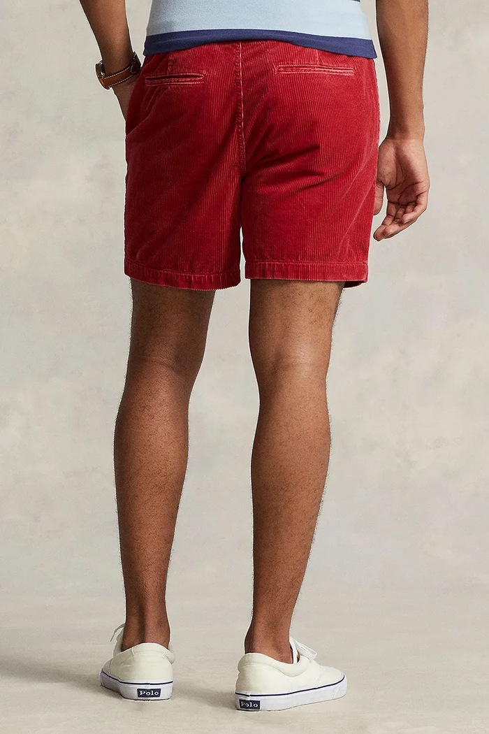 Polo Ralph Lauren kordbársony rövidnadrág 710800214 piros SS26