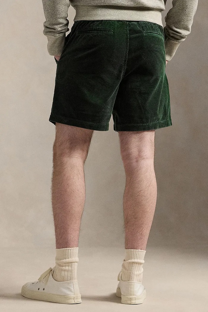 Îmbrăcăminte Polo Ralph Lauren pantaloni scurți din velur 710800214 verde