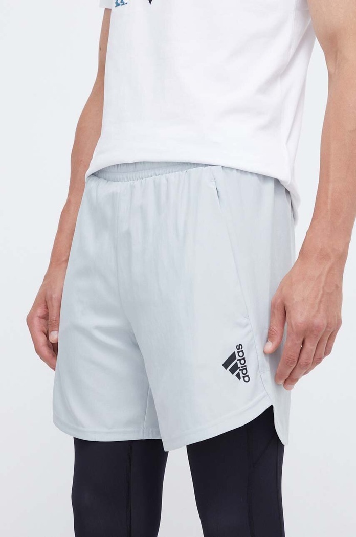 Tréninkové šortky adidas Performance Designed for Training látka modrá IL1422