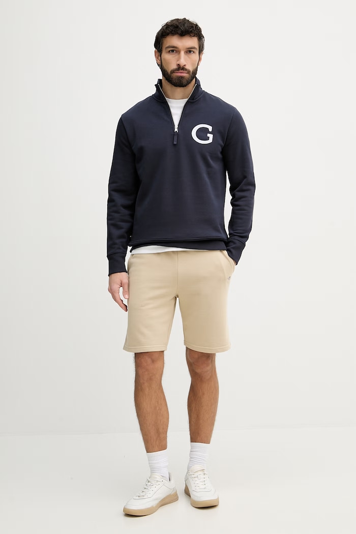 Къс панталон Gant 2009027 бежов SS26