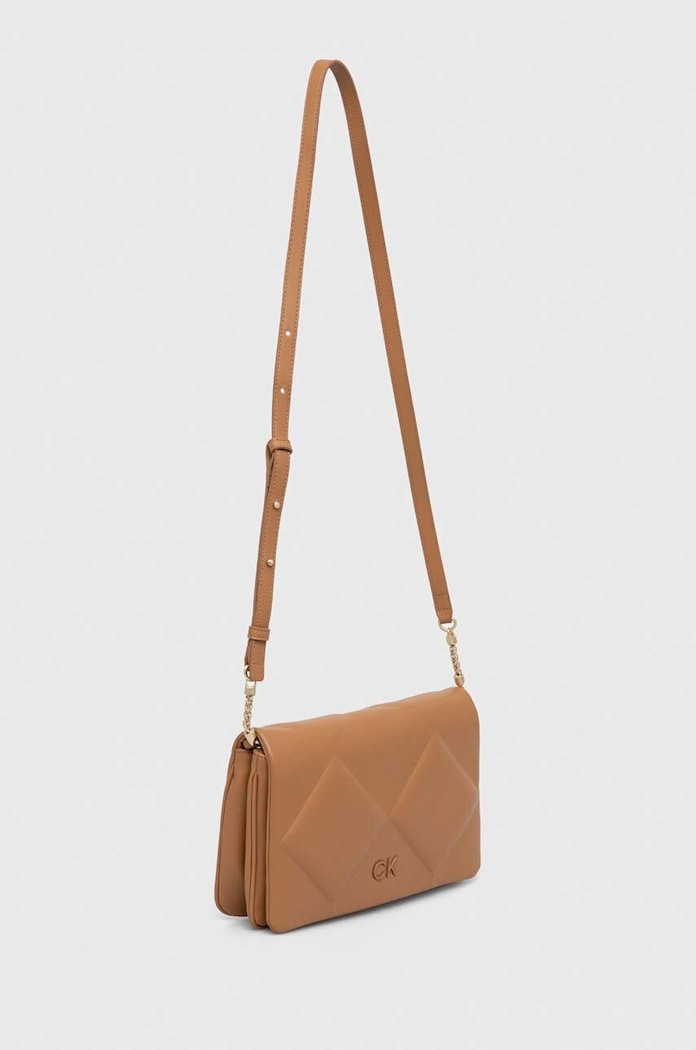 Calvin Klein torebka K60K611021 beżowy AW23
