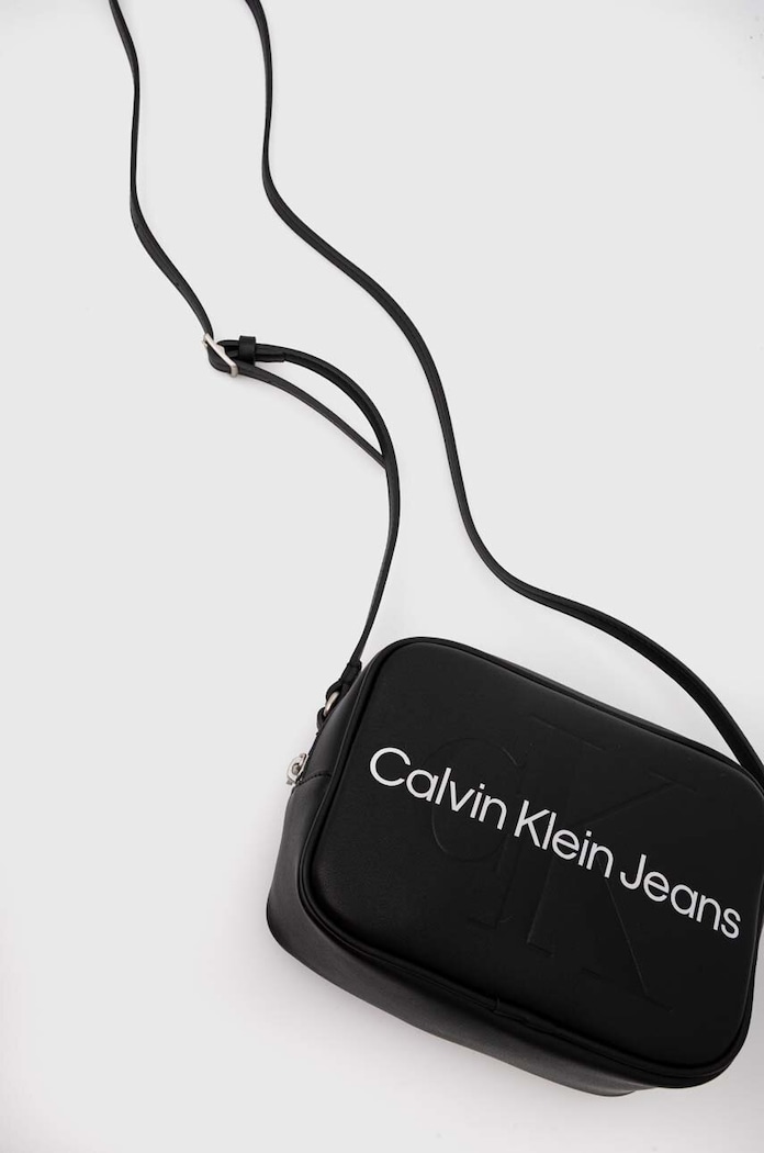 Τσάντα Calvin Klein Jeans K60K610275 μαύρο