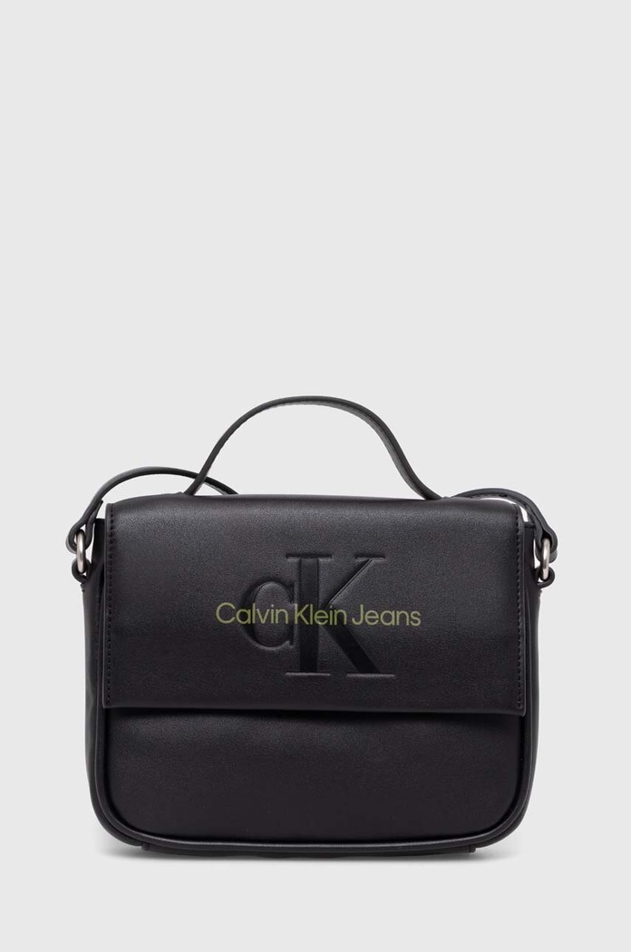 Τσάντα Calvin Klein Jeans μαύρο K60K610829