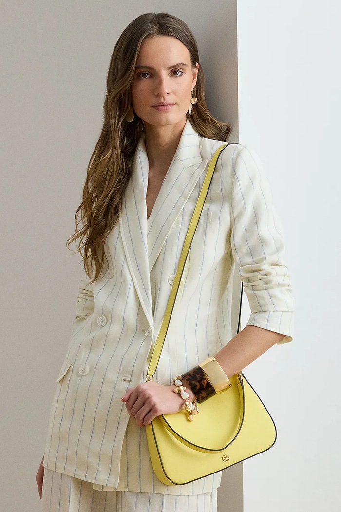 Кожена чанта Lauren Ralph Lauren 431883768