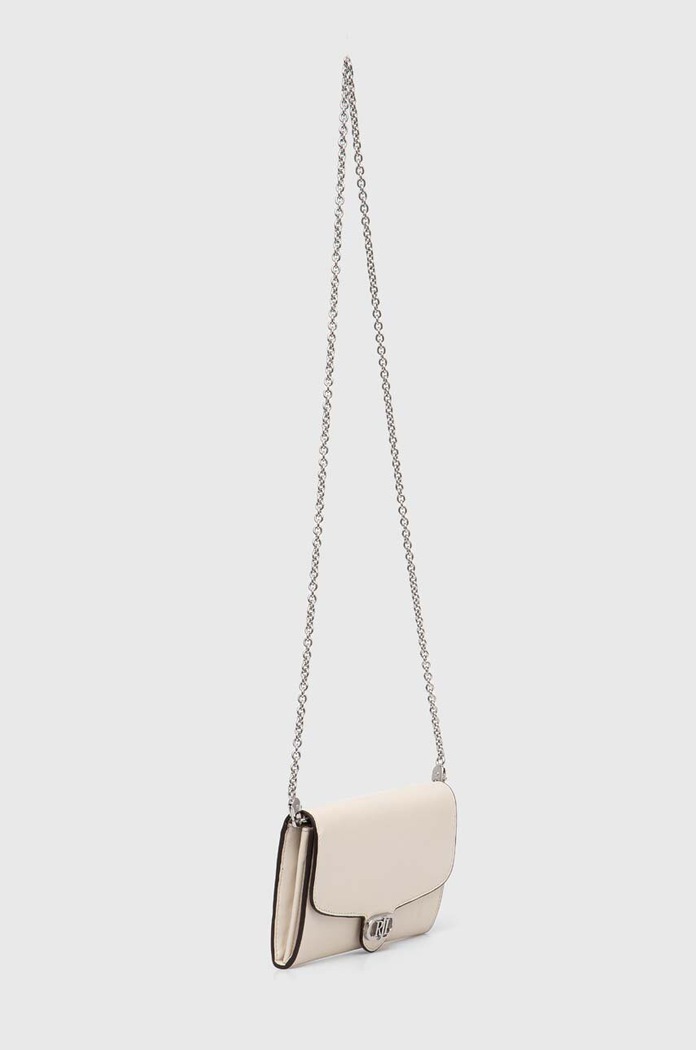 Lauren Ralph Lauren kopertówka skórzana 431902100 beżowy AA00