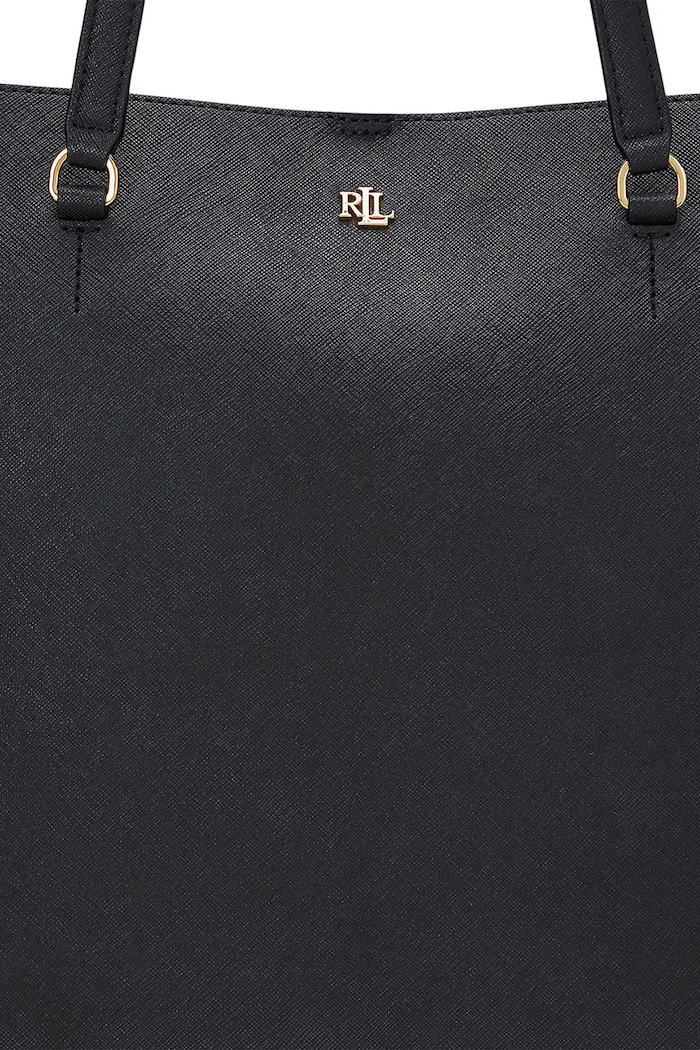 Lauren Ralph Lauren nákupní taška dámská kožená 431911655 černá
