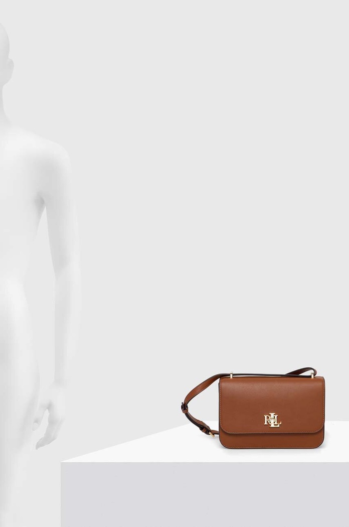 Kožená kabelka Lauren Ralph Lauren 431915780