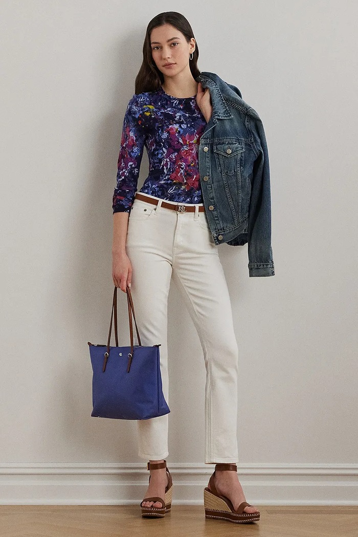 Lauren Ralph Lauren kabelka typu shopper dámska 431916737