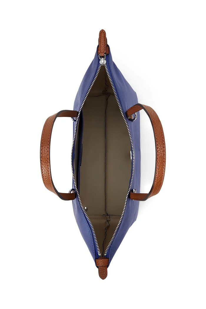Lauren Ralph Lauren kabelka typu shopper dámska modrá 431916737