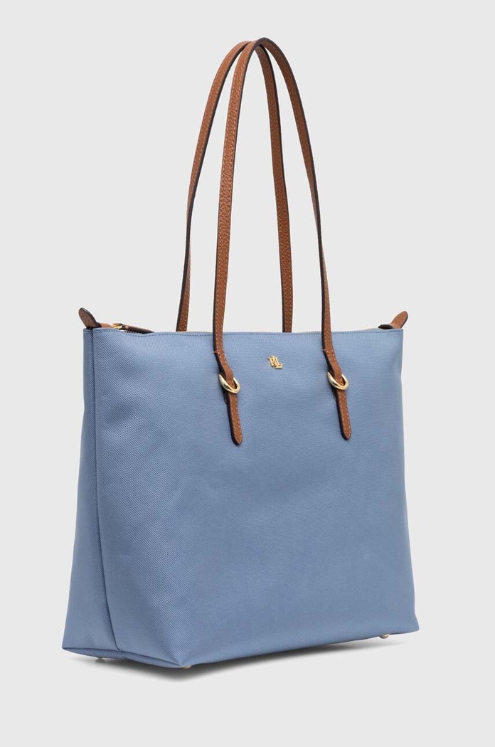 Lauren Ralph Lauren torebka shopper damska 431916737 niebieski AA00
