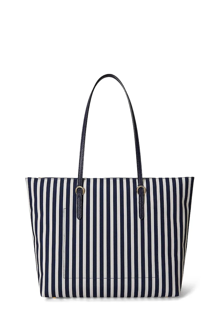 Lauren Ralph Lauren kabelka typu shopper dámska 431916737 tmavomodrá AA00