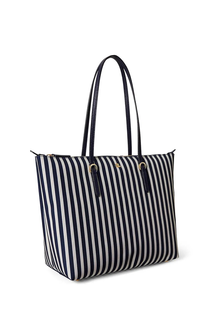 Doplnky Lauren Ralph Lauren kabelka typu shopper dámska 431916737 tmavomodrá