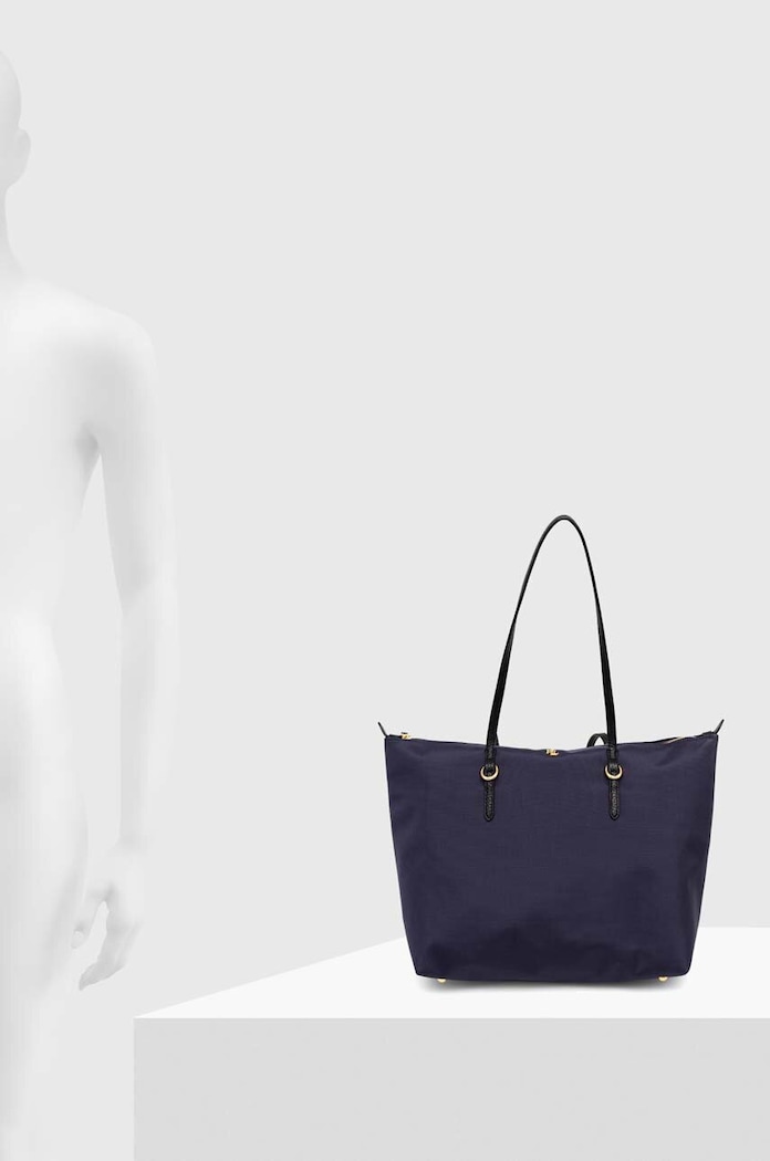 Lauren Ralph Lauren torebka shopper damska 431916737 granatowy