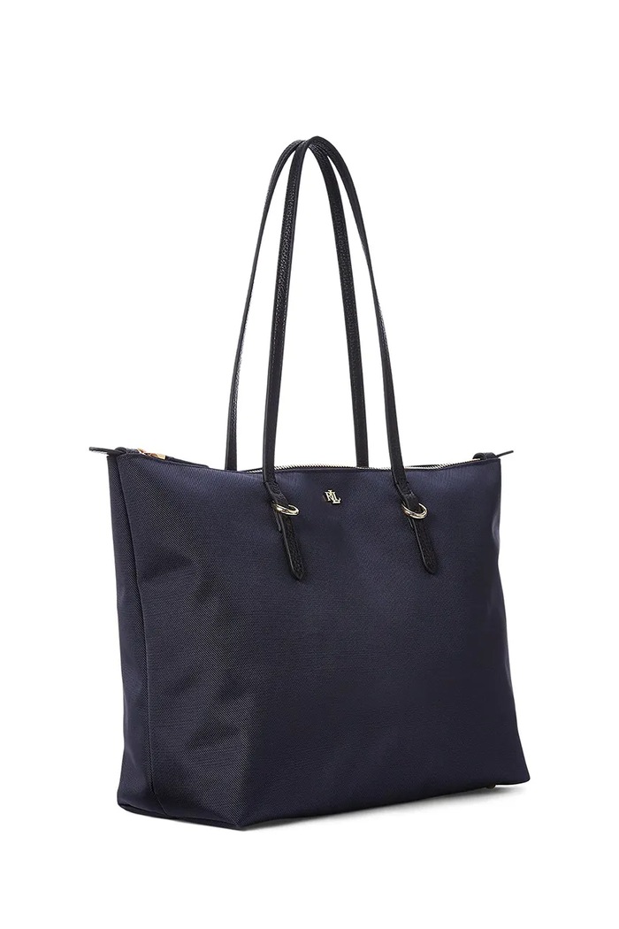 Akcesoria Lauren Ralph Lauren torebka shopper damska 431916737 granatowy