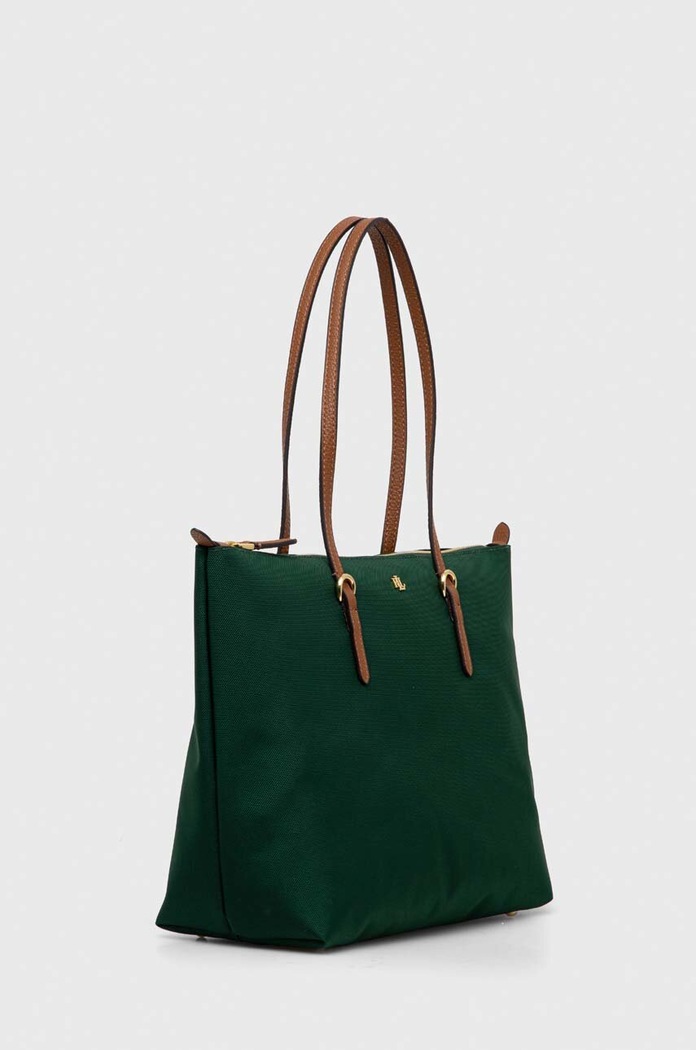 Lauren Ralph Lauren torebka shopper damska 431916737 zielony AA00