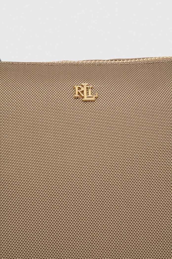 Accesorii Lauren Ralph Lauren geantă shopper pentru femei 431916737 bej