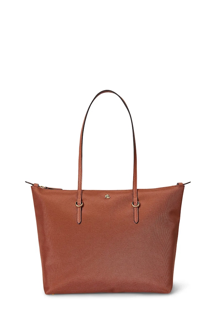 Lauren Ralph Lauren geantă shopper pentru femei maro 431916737