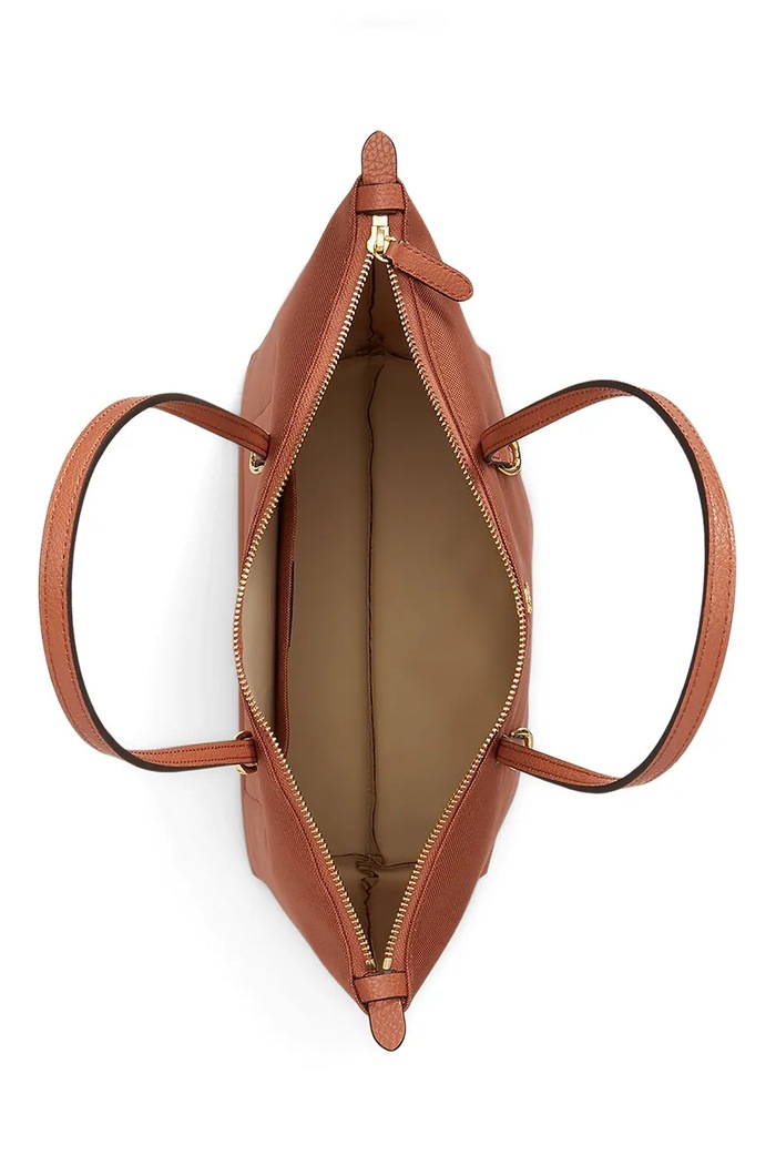 Lauren Ralph Lauren geantă shopper pentru femei maro 431916737