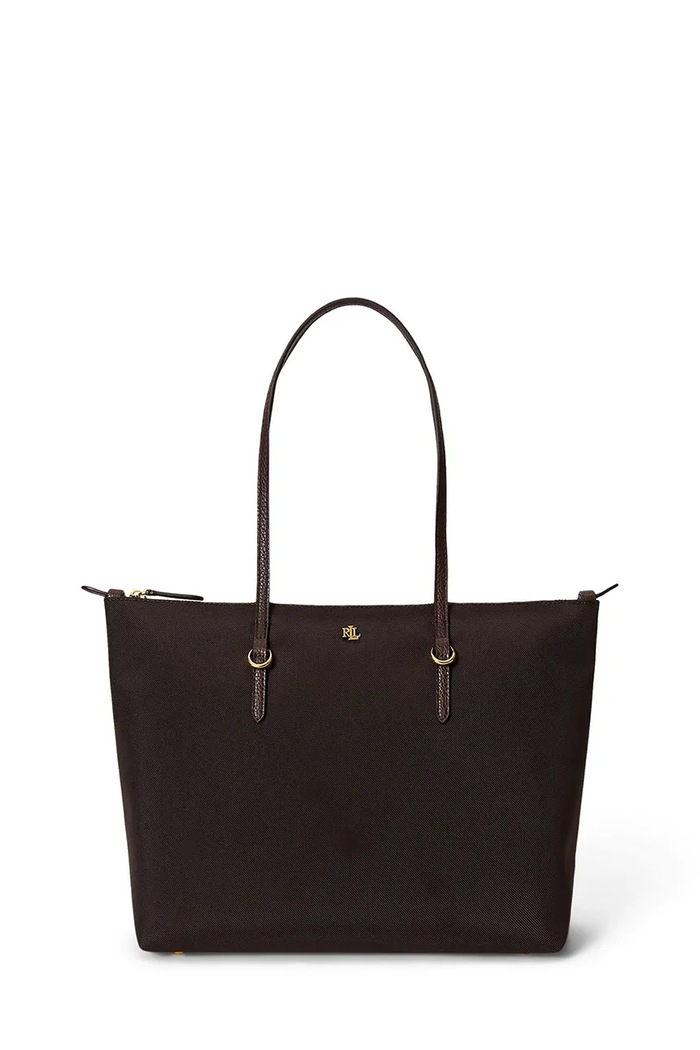 Lauren Ralph Lauren torebka shopper damska brązowy 431916737