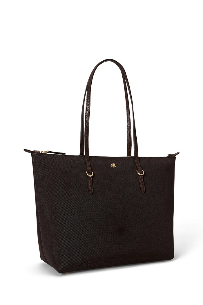 Akcesoria Lauren Ralph Lauren torebka shopper damska 431916737 brązowy