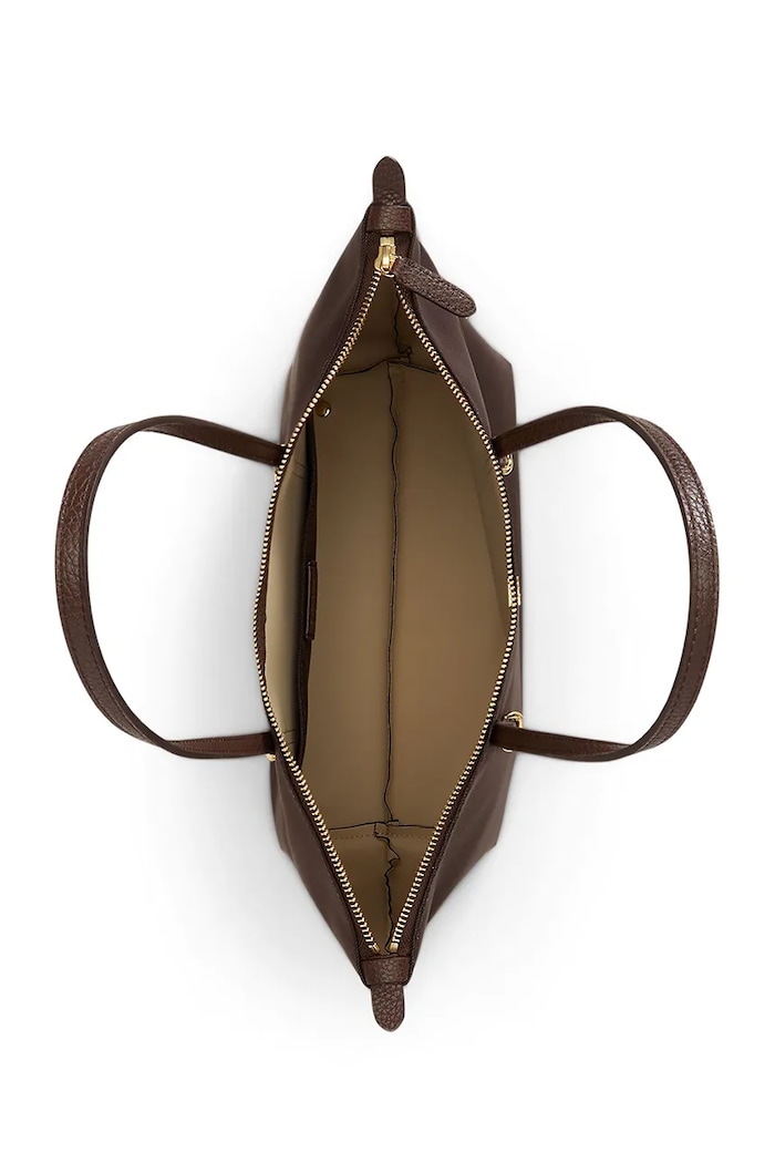 Lauren Ralph Lauren torebka shopper damska brązowy 431916737