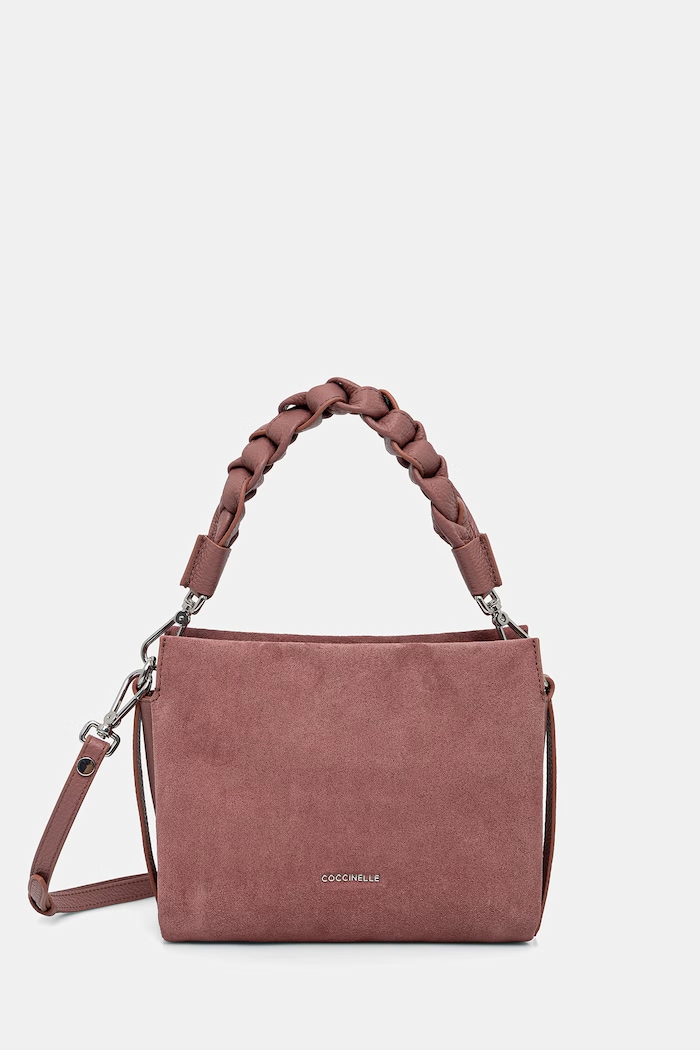 Coccinelle crossbody kabelka dámská semišová růžová E1.P6P.58.01.01