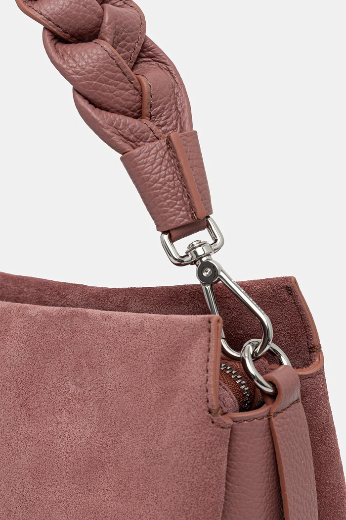 Doplňky Coccinelle crossbody kabelka dámská semišová E1.P6P.58.01.01 růžová