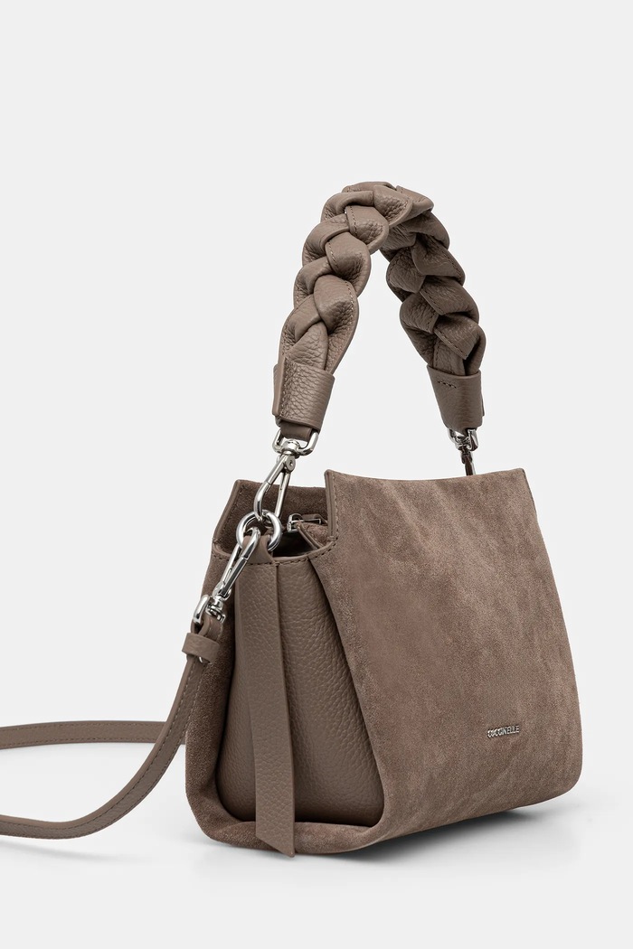 Coccinelle crossbody kabelka dámská semišová E1.P6P.58.01.01 hnědá SS26