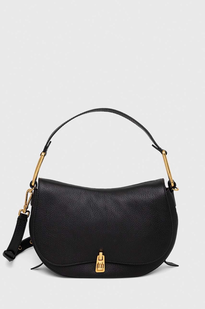 Coccinelle torebka crossbody damska skórzana skóra licowa czarny E1.PQR.18.03.01