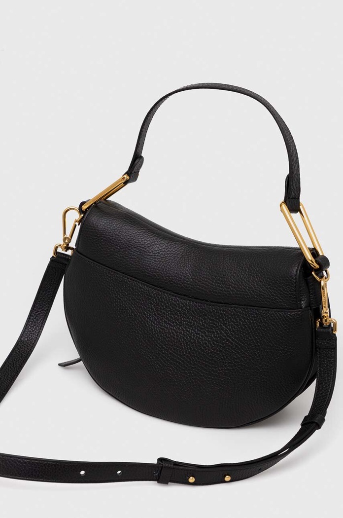 Coccinelle torebka crossbody damska skórzana E1.PQR.18.03.01 czarny SS26