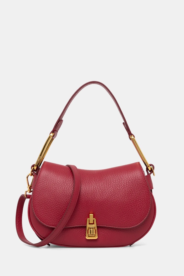 Coccinelle Geantă crossbody pentru femei, din piele uni rosu E1.PQR.58.01.01
