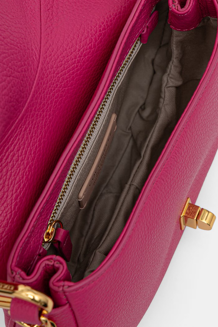 Coccinelle Geantă crossbody pentru femei, din piele E1.PQR.58.01.01 roz