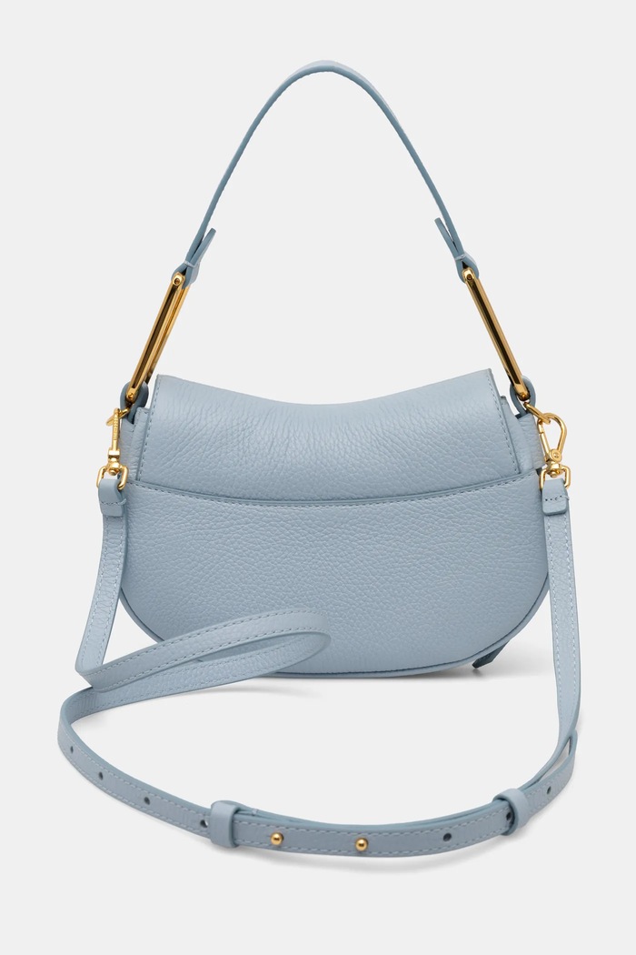 Accesorii Coccinelle geantă crossbody pentru femei, din piele E1.PQR.58.01.01 albastru