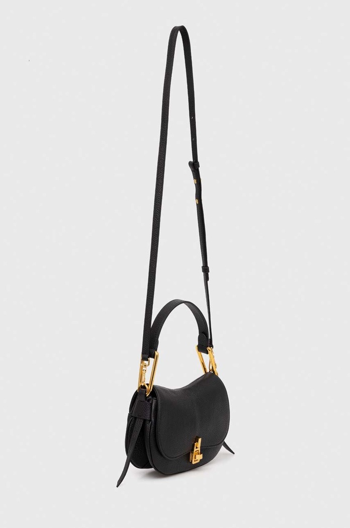 Coccinelle crossbody kabelka dámska kožená E1.PQR.58.01.01 čierna SS26