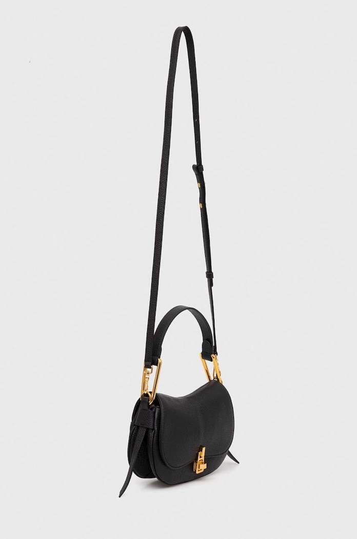 Coccinelle crossbody kabelka dámska kožená E1.PQR.58.01.01 čierna SS26