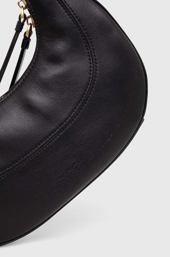 Pinko poseta de piele negru 101433.A0QO