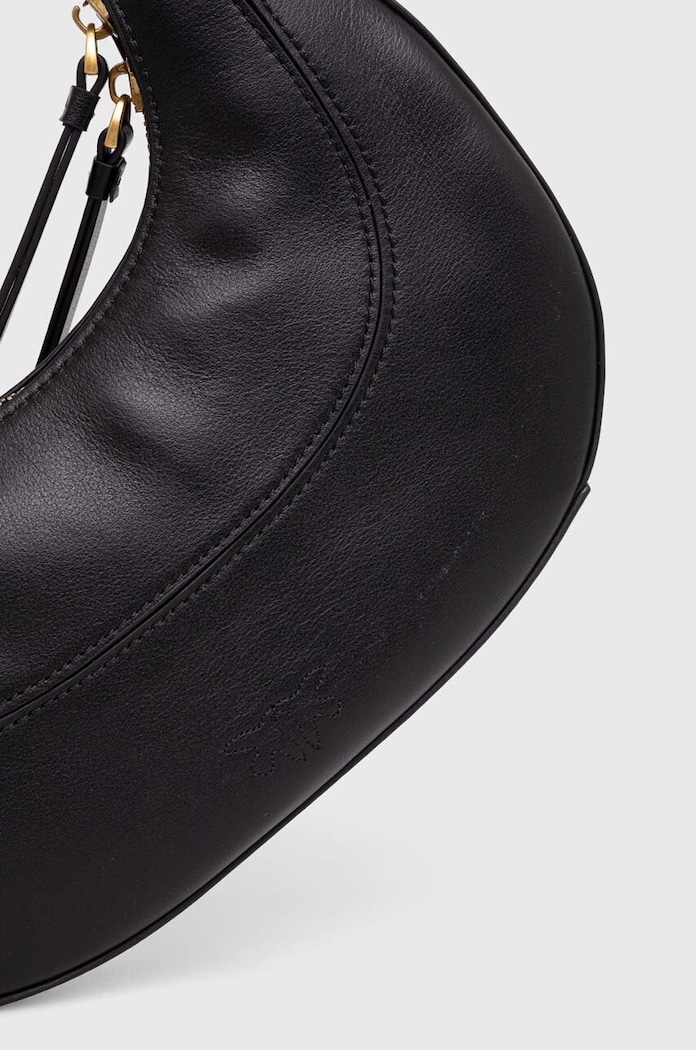 Pinko poseta de piele negru 101433.A0QO
