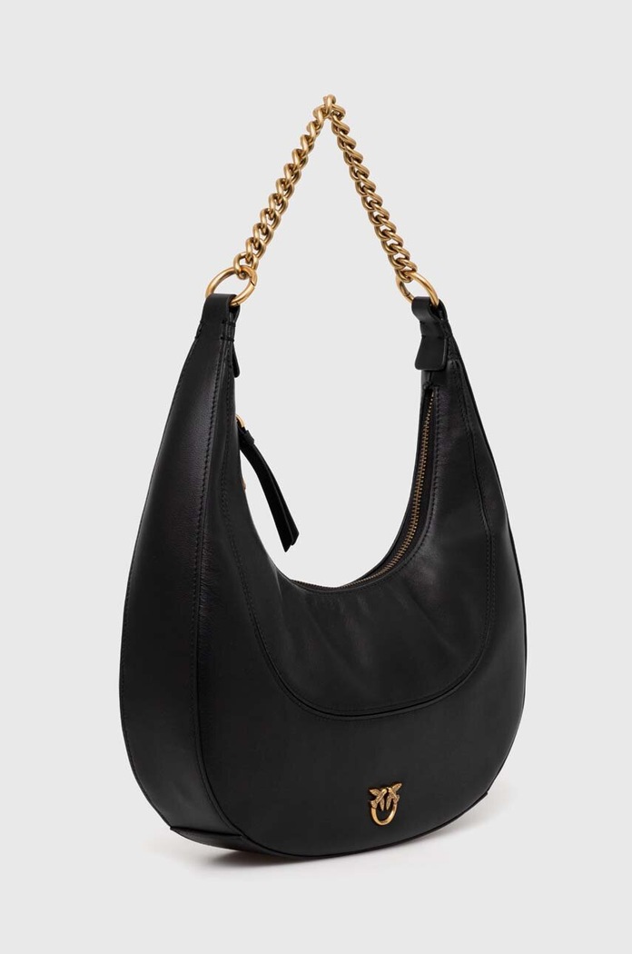 Pinko torebka skórzana 101526.A0QO czarny AW23