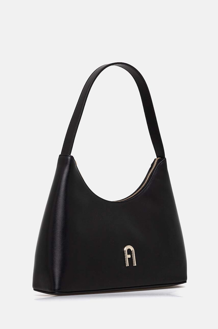 Δερμάτινη τσάντα Furla WB00782.AX0733.O6000 μαύρο AA00