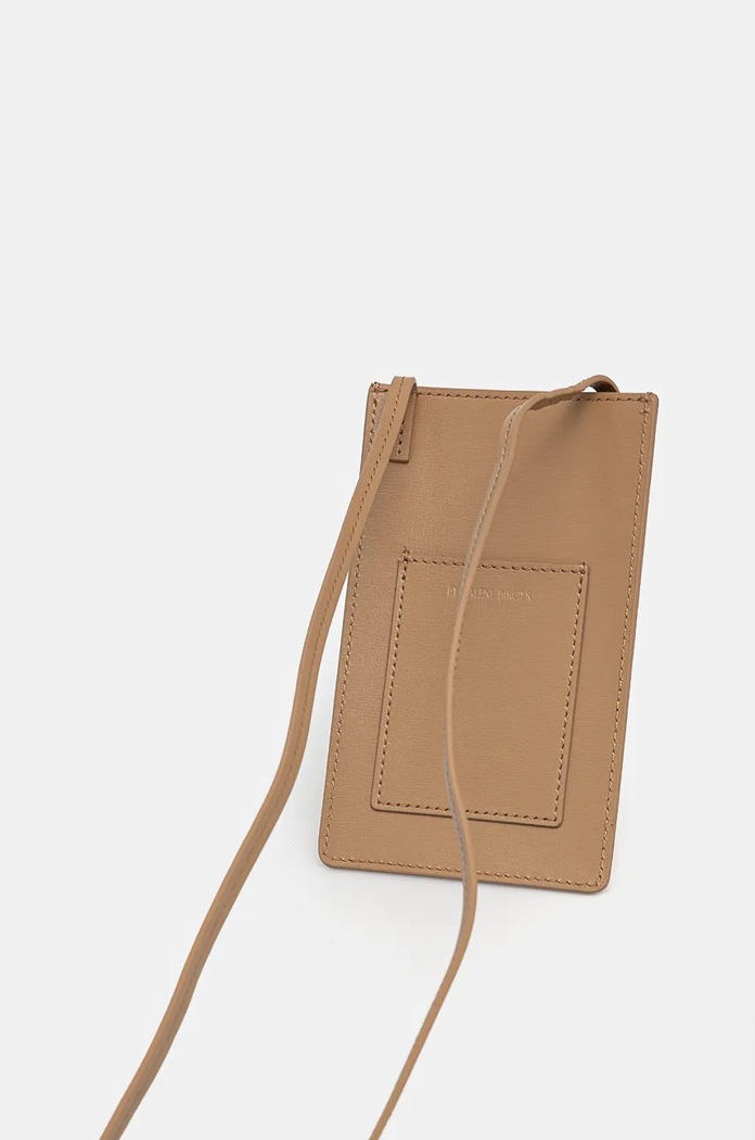 Doplňky Kožené pouzdro na telefon By Malene Birger Q71727011Z béžová