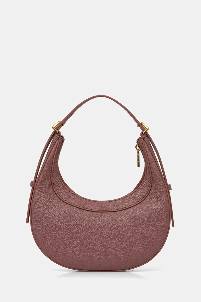 Αξεσουάρ Coccinelle τσάντα hobo γυναικεία δερμάτινη E5.PIP.53.01.01 ροζ