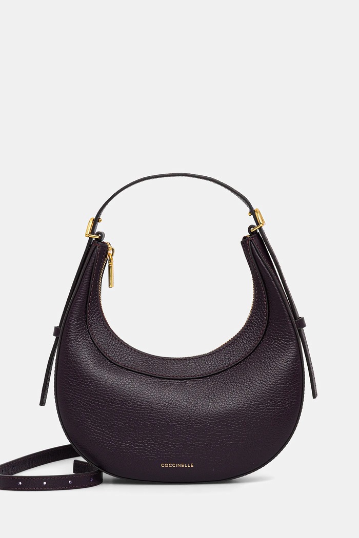 Coccinelle Hobo bag pentru femei din piele violet E5.PIP.53.01.01