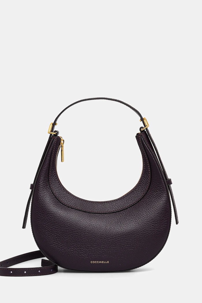 Coccinelle Hobo bag pentru femei din piele violet E5.PIP.53.01.01